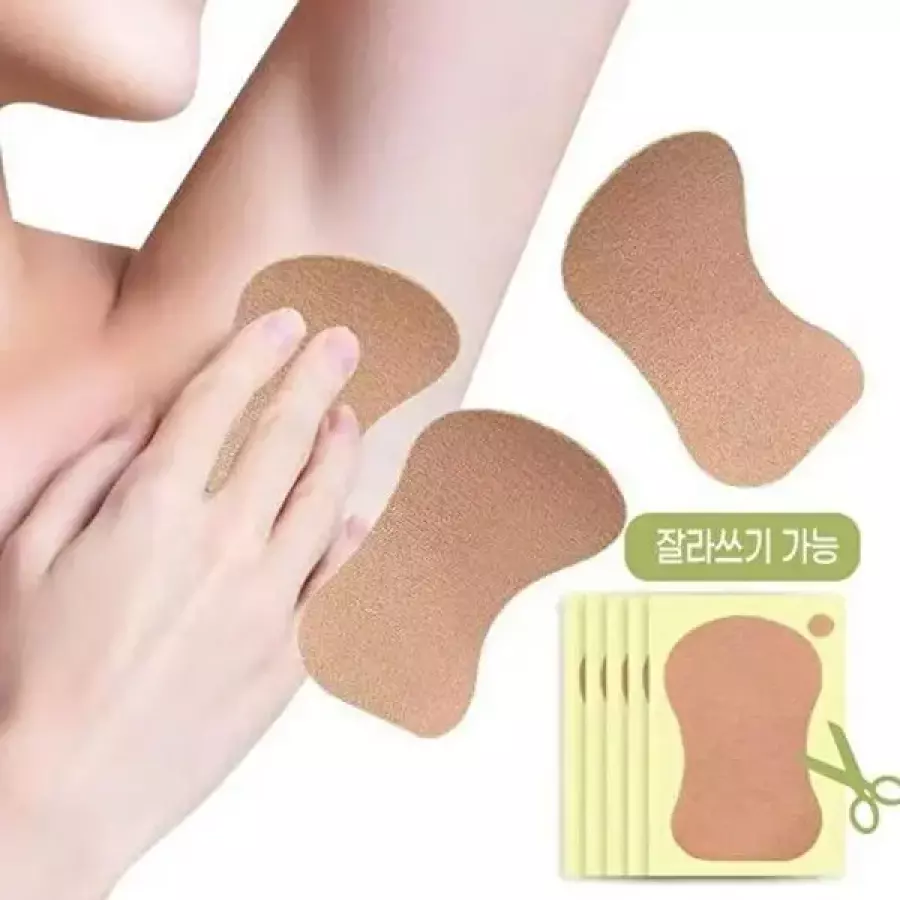잇백잇슈 겨땀흡수패드10개입 땀케어 패치 잘라쓰기 52655303