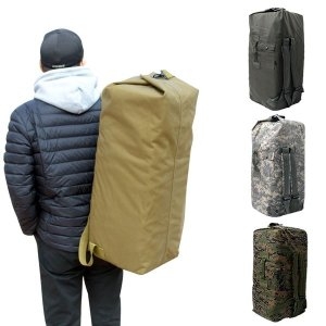 [불명] 멀티용 멀리터리 대형 더블백 멀티가방 대형가방 밀리터리가방 상품선택 코요테브라운 W31F259 멀티용 멀리터리 대형 더블백..