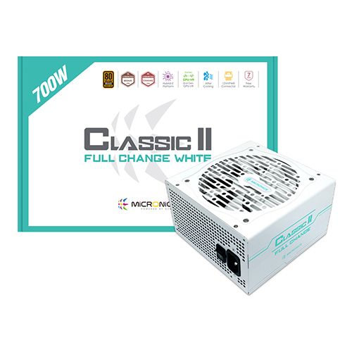 <b>마이크로닉스</b> Classic II 풀체인지 <b>700W</b> 80PLUS브론즈 230V EU 화이트