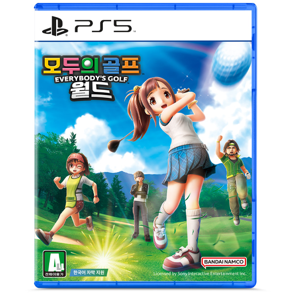 모두의 골프 월드 한글판 PS5, 패키지디스크_이미지