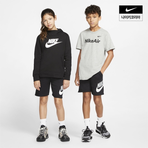 스포츠웨어 클럽 플리스 후리스 빅키즈 숏츠 반바지   CK0509 091 NIKE
