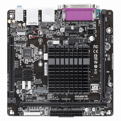 GIGABYTE J4005N D2P 듀러블에디션 제이씨현_이미지