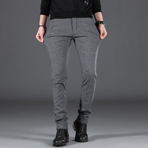 남성 베이직 지다인 레귤러핏 일자 팬츠 WFI4SXJ