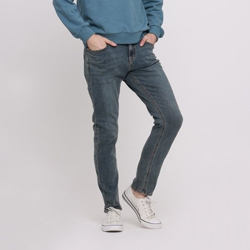 잠뱅이 남성 포인트솔트워싱 AM3DTA518-LB_이미지