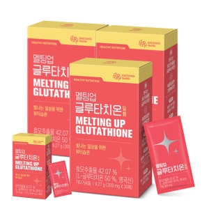 대상웰라이프 멜팅업 글루타치온 필름 309mg 30포 (4개)_이미지