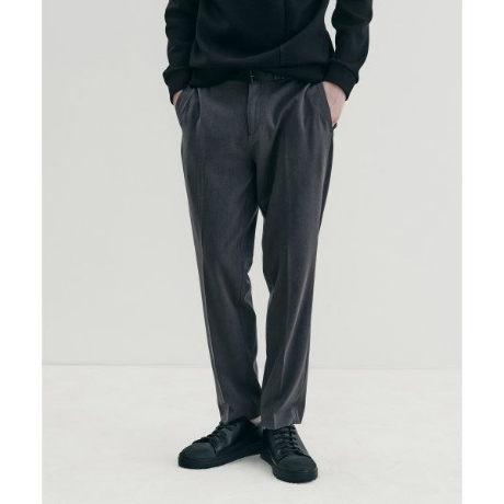 마인드브릿지 루즈 테이퍼드 밴딩 슬랙스 MXPT6102