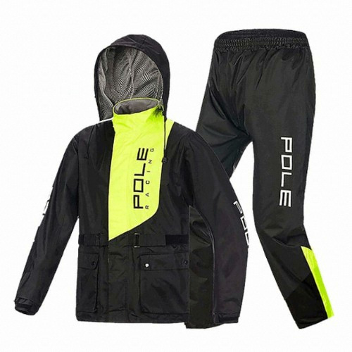 폴레이싱 오토바이 우비 B세트_이미지