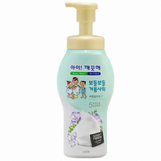 라이온코리아 아이깨끗해 보들보들 거품샤워 카밍릴리프 700g (1개)