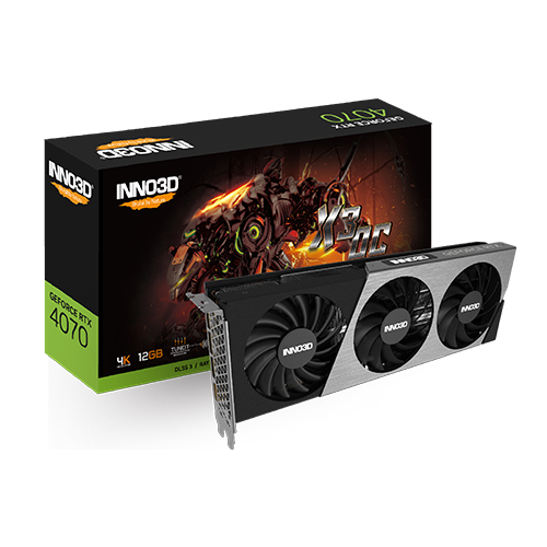 INNO3D 지포스 RTX 4070 OC D6X 12GB X3_이미지
