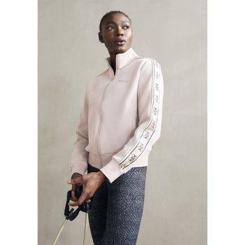 게스 BRITNEY FULL ZIP Zip-up sweatshirt posh taupe 7519331_이미지