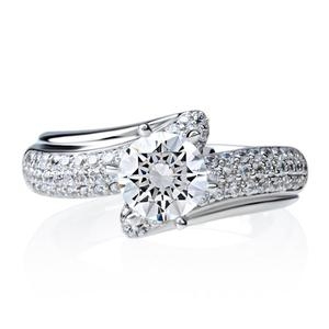 하나다이아몬드 1캐럿 천연 다이아몬드 14k 18k 반지 웨딩링 예물 결혼 반지 리베나 HDR1210