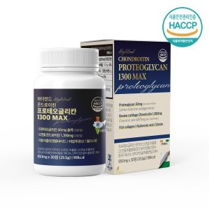  비카인 하이엔드 콘드로이친 프로테오글리칸 1300 맥스 850mg 30정 [1개]