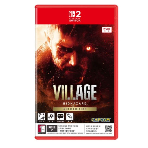 캡콤 바이오하자드 빌리지 골드 에디션 한글판 (SWITCH2, 패키지키카드)