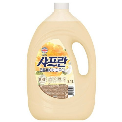 샤프란 코튼 베이비파우더 3.1L (8개)_이미지