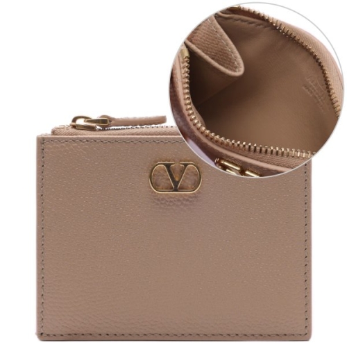발렌티노 여성 브이로고 시그니처 지퍼 카드지갑 8W2P0AK9 SNP WRP 26S