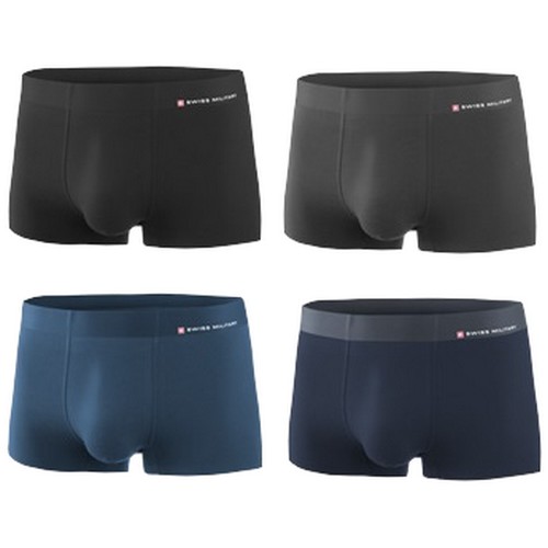 스위스밀리터리 모달 심리스 드로즈 4장 세트 (4매)