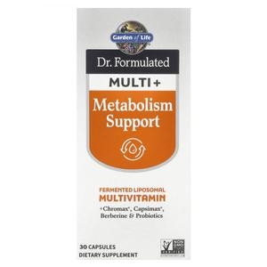 가든오브라이프 Dr. Formulated 멀티+ 종합비타민 신진대사 지원 30캡슐 (1개)_이미지