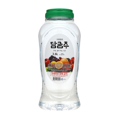 아름주가 도원결의 담금주 25도 3.6L