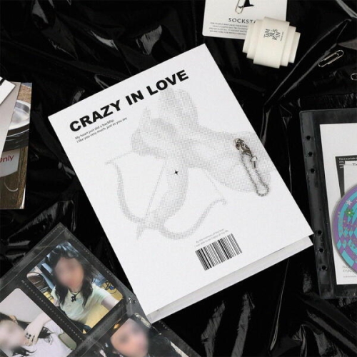 워너디스 러브이즈 A5 6공 포카 바인더 앨범 세트_이미지