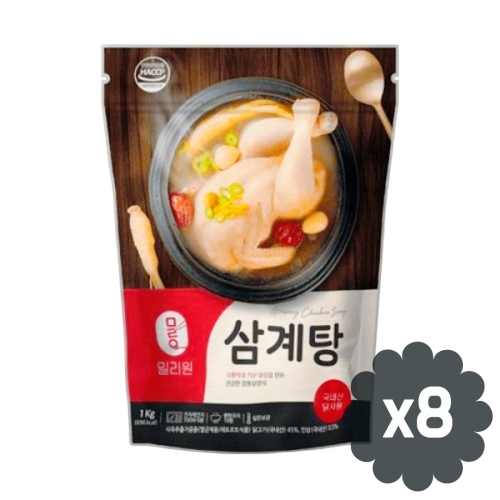 티와이 밀리원 유황먹여 키운 삼계탕 1kg (8개)_이미지