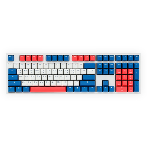 Ducky ONE 2 SEAMLESS BON VOYAGE PBT 이중사출 한글 (갈축)_이미지