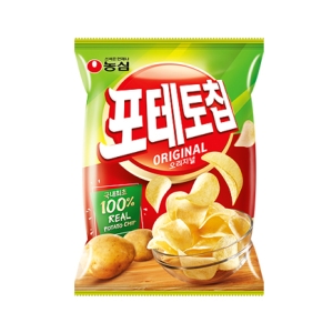 농심 포테토칩 오리지널 60g (8개)_이미지