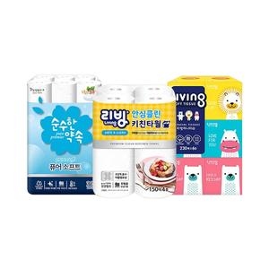 리빙 천연펄프 화장지 실속 선물세트_이미지