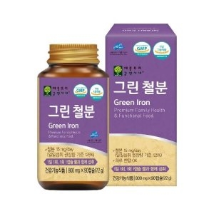 애플트리김약사네 그린 철분 90캡슐_이미지