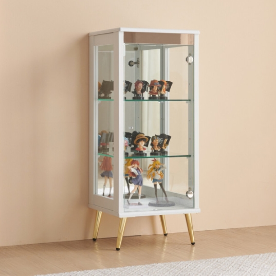 모던탑21 골드-프리미엄 3단 장식장 400