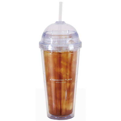 투썸 이중 아이스 텀블러 491ml