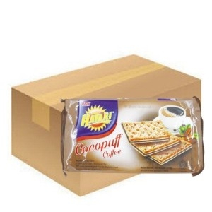 하타리 코코퍼프 커피맛 170g 21개입 1박스 비스켓 무_이미지