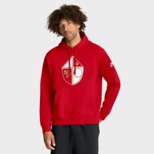  나이키 1203116 NFL팀 후드 맨투맨 집업 San Francisco 49ers Club Fleece Pullover