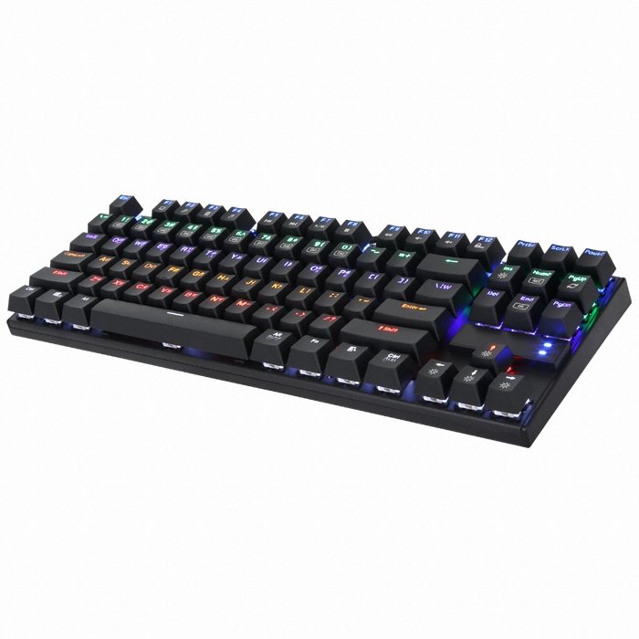 앱코 HACKER K640T 축교환 게이밍 기계식 텐키리스 (블랙, 적축)_이미지