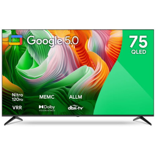 더함 우버 AMG 스마트 75 QLED 120HZ 돌비 AI 구글5.0 (벽걸이)
