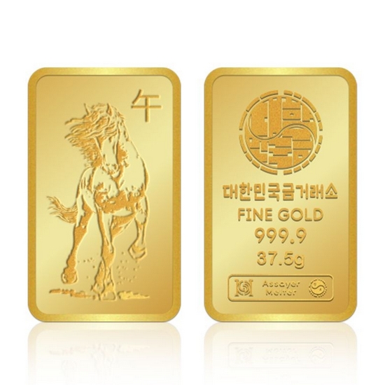 대한민국금거래소 적마 순금 골드바 37.5g
