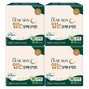 디어스킨 입는 오버나이트 중대형 4개 (4팩(16개))_이미지