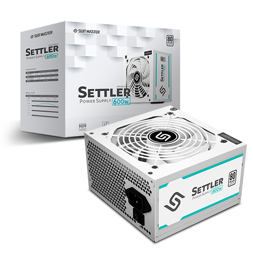 앱코 SUITMASTER SETTLER 600W 80PLUS스탠다드 230V EU 화이트_이미지
