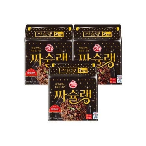 오뚜기 짜슐랭 용기 125g (3개)