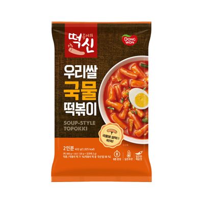 떡볶이의 신 우리쌀 국물떡볶이 422g