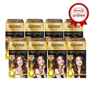 헨켈 사이오스 올레오 크림 염색약 (8개)