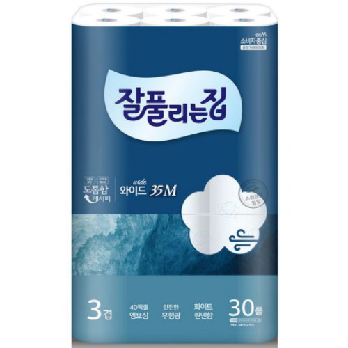 잘풀리는집 ㅤ와이드 35m (30롤) *1팩_이미지