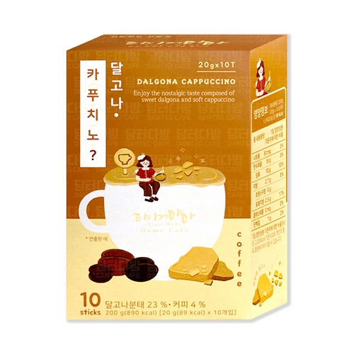타이거마마 달고나 카푸치노 10T (1개)_이미지