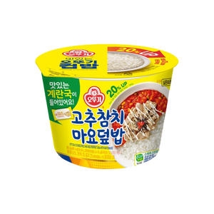 오뚜기 컵밥 고추참치마요 덮밥 285.5g(+계란국)_이미지