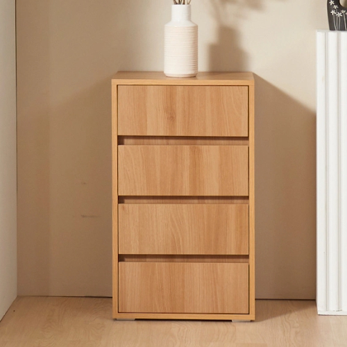 가구리빙  보노 4단 폭좁은 낮은 서랍장 400