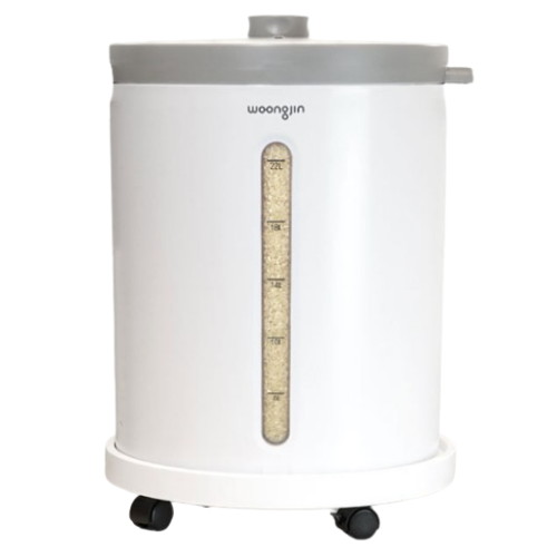 웅진 다용도 무선진공쌀통 20kg_이미지