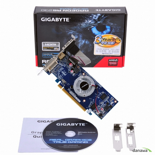 GIGABYTE 라데온 R5 230 UD2 D3 1GB LP_이미지