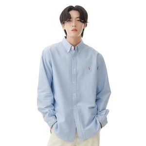 폴로랄프로렌 남성 커스텀핏 옥스포드 셔츠_MNPOWOV16820445 400