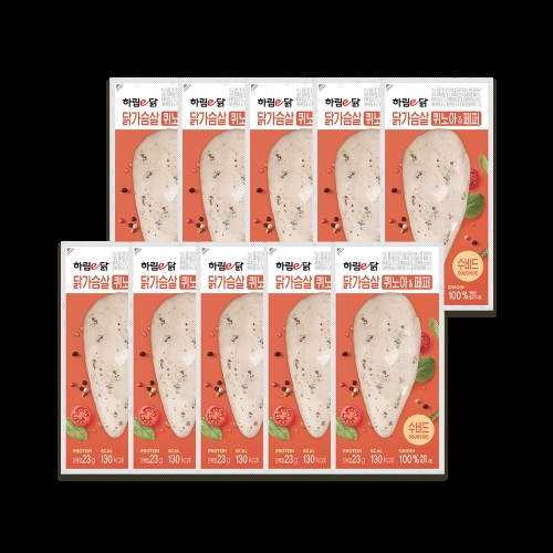 하림 하림이닭 수비드 닭가슴살 퀴노아&페퍼 115g (10개)_이미지