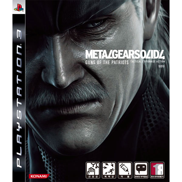 KONAMI 메탈기어 솔리드 4 PS3 (일반판.영문판)