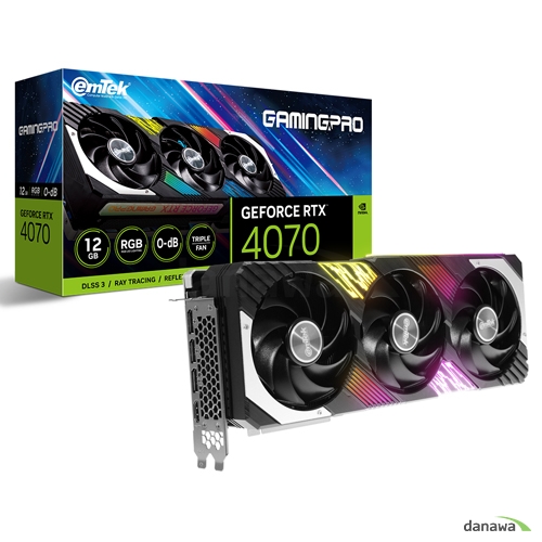 이엠텍 지포스 RTX 4070 GAMINGPRO D6X 12GB